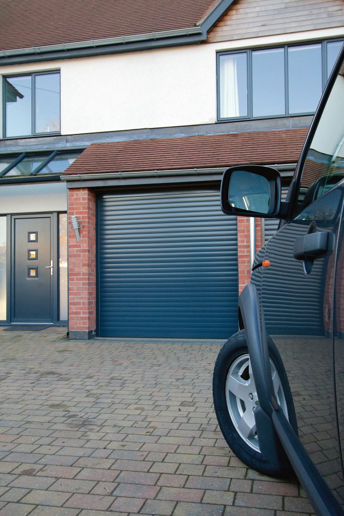 Anthracite grey shutters